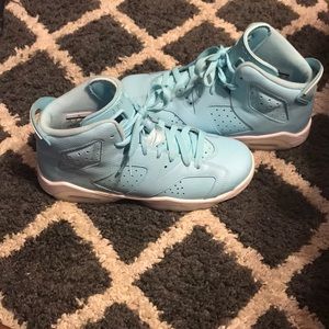 Baby Blue Jordan Retro 6s